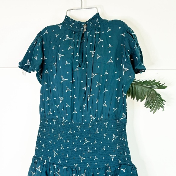 Ariat Womens Steer Me Dress (10046269) Steer Me Print 4 - Picture 10 of 12